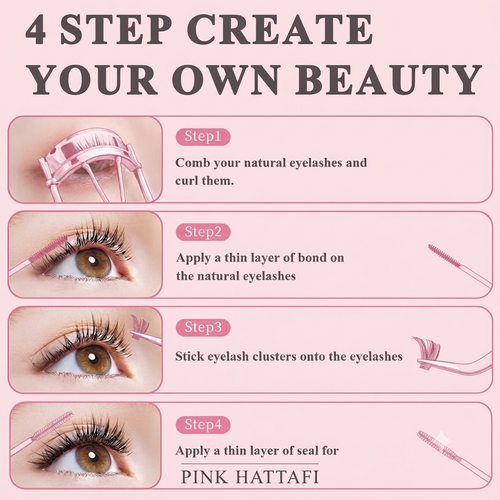 Hattafi Lash Bond & Seal Kitt LASTING 72H