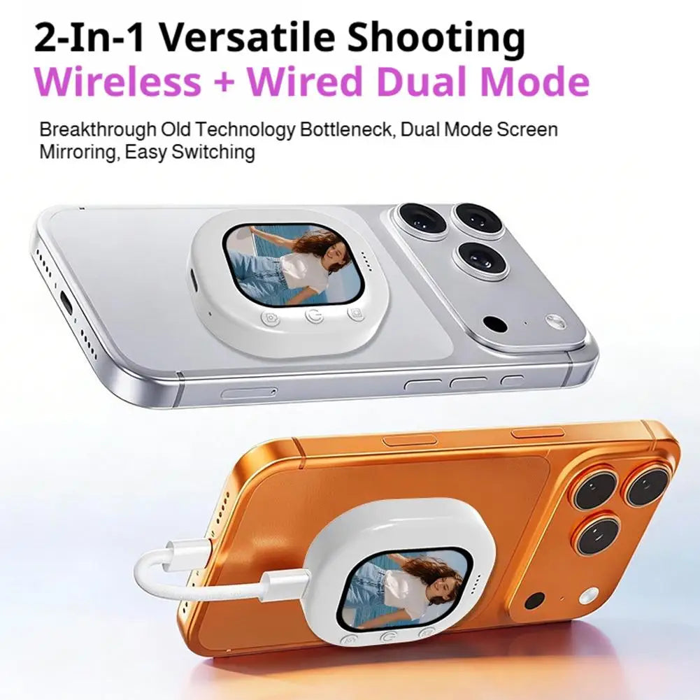 Mimitafi Magnetic Rear Camera Selfie Display Screen