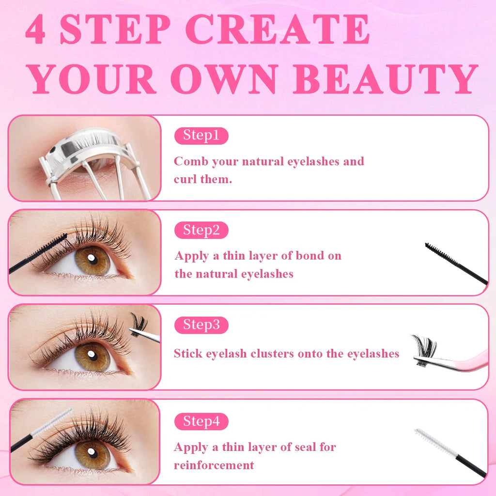 Hattafi Lash Bond & Seal Kitt LASTING 72H