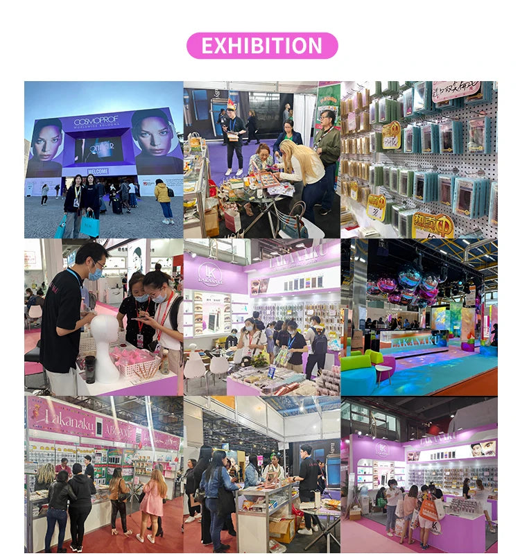 Lakanaku Diy Eyelashes Manga Style Lashes Invisible Bond Lash Fairy Cluster Lash Comic Makeup Sets and Kits Wispy Cluster Fans